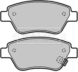 Комплект тормозных колодок (BORG & BECK: BBP2042)