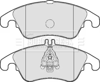 Комплект тормозных колодок (BORG & BECK: BBP2061)