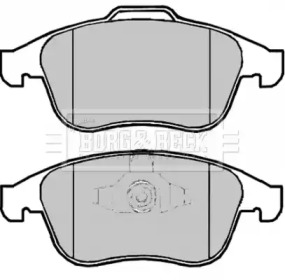 Комплект тормозных колодок (BORG & BECK: BBP2064)