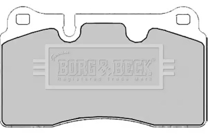 Комплект тормозных колодок (BORG & BECK: BBP2175)