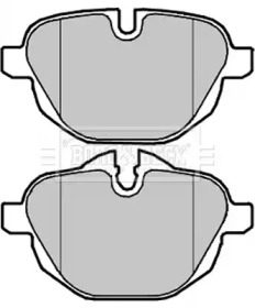 Комплект тормозных колодок (BORG & BECK: BBP2225)