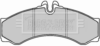 Комплект тормозных колодок (BORG & BECK: BBP2247)