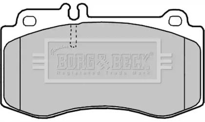 Комплект тормозных колодок (BORG & BECK: BBP2248)