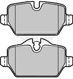 Комплект тормозных колодок (BORG & BECK: BBP2285)