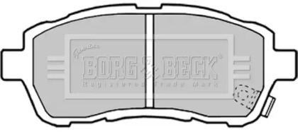 Комплект тормозных колодок (BORG & BECK: BBP2304)