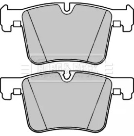 Комплект тормозных колодок (BORG & BECK: BBP2315)