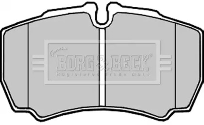 Комплект тормозных колодок (BORG & BECK: BBP2337)