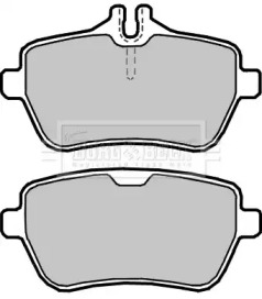 Комплект тормозных колодок (BORG & BECK: BBP2366)