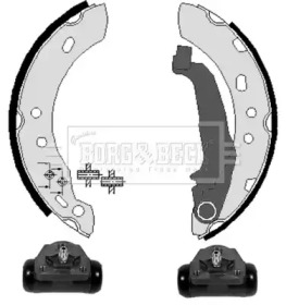 Комлект тормозных накладок (BORG & BECK: BBS1030K)