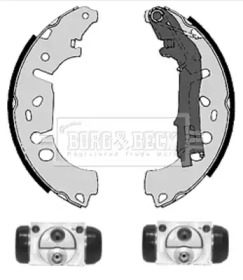 Комлект тормозных накладок (BORG & BECK: BBS1094K)