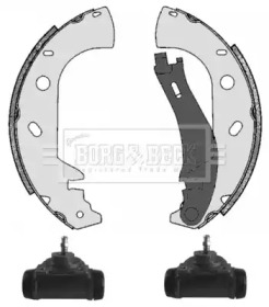 Комлект тормозных накладок (BORG & BECK: BBS1101K)
