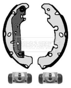 Комлект тормозных накладок (BORG & BECK: BBS1128K)