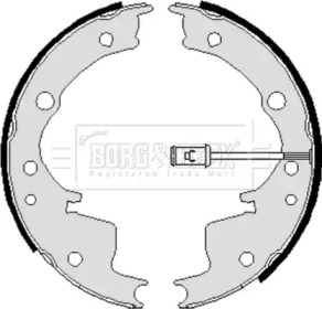 Комлект тормозных накладок (BORG & BECK: BBS6001)