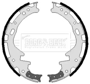 Комлект тормозных накладок (BORG & BECK: BBS6003)