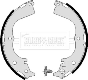 Комлект тормозных накладок (BORG & BECK: BBS6018)