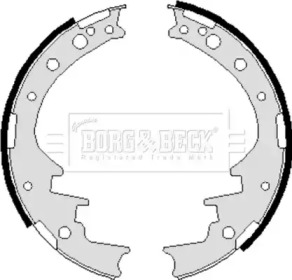 Комлект тормозных накладок (BORG & BECK: BBS6044)