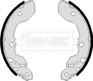 Комлект тормозных накладок (BORG & BECK: BBS6048)