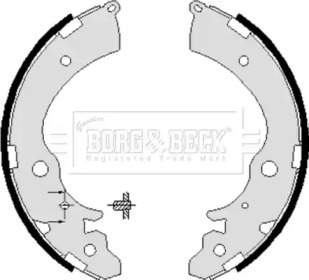 Комлект тормозных накладок (BORG & BECK: BBS6071)