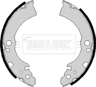 Комлект тормозных накладок (BORG & BECK: BBS6163)