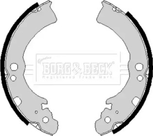 Комлект тормозных накладок (BORG & BECK: BBS6168)