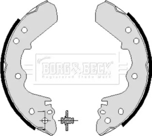 Комлект тормозных накладок (BORG & BECK: BBS6196)