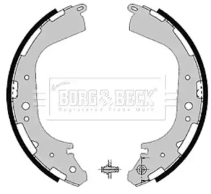 Комлект тормозных накладок (BORG & BECK: BBS6200)