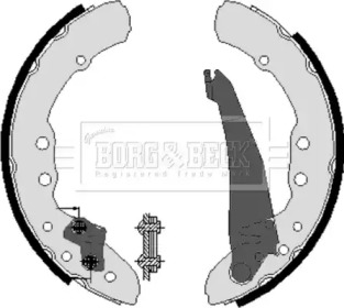 Комлект тормозных накладок (BORG & BECK: BBS6212)