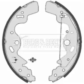 Комлект тормозных накладок (BORG & BECK: BBS6357)