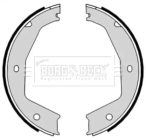 Комлект тормозных накладок (BORG & BECK: BBS6441)