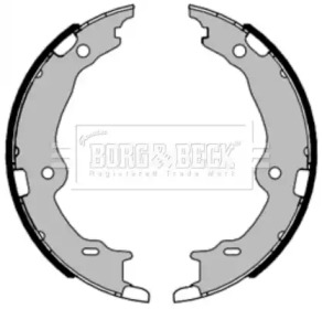 Комлект тормозных накладок (BORG & BECK: BBS6473)