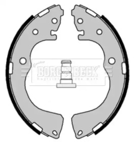 Комлект тормозных накладок (BORG & BECK: BBS6481)