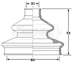 Пыльник (BORG & BECK: BCB6176)