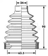 Пыльник (BORG & BECK: BCB6201)