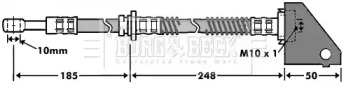 Шлангопровод (BORG & BECK: BBH7462)