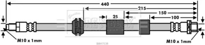 Шлангопровод (BORG & BECK: BBH7538)