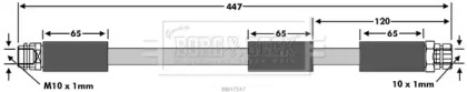 Шлангопровод (BORG & BECK: BBH7547)