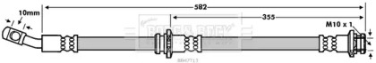 Шлангопровод (BORG & BECK: BBH7713)