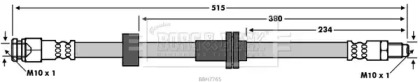 Шлангопровод (BORG & BECK: BBH7765)