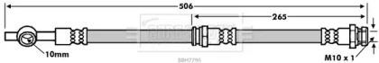 Шлангопровод (BORG & BECK: BBH7796)