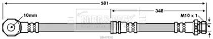 Шлангопровод (BORG & BECK: BBH7830)