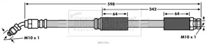 Шлангопровод (BORG & BECK: BBH7904)