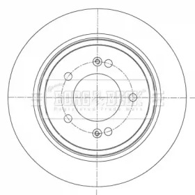 Тормозной диск (BORG & BECK: BBD5418)