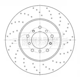 Тормозной диск (BORG & BECK: BBD6076S)