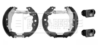 Комлект тормозных накладок (BORG & BECK: BBS1147K)