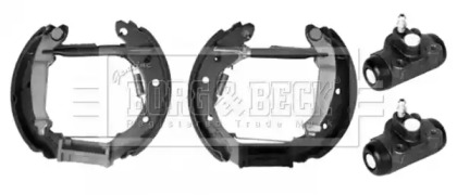 Комлект тормозных накладок (BORG & BECK: BBS1148K)
