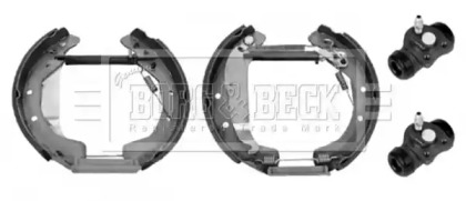 Комлект тормозных накладок (BORG & BECK: BBS1150K)