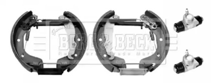 Комлект тормозных накладок (BORG & BECK: BBS1156K)