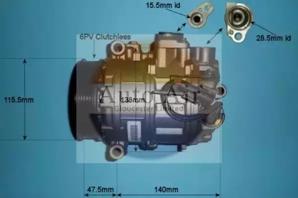 Компрессор (AUTO AIR GLOUCESTER: 14-0039R)