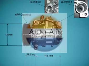 Компрессор (AUTO AIR GLOUCESTER: 14-9689)