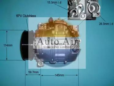 Компрессор (AUTO AIR GLOUCESTER: 14-9652)